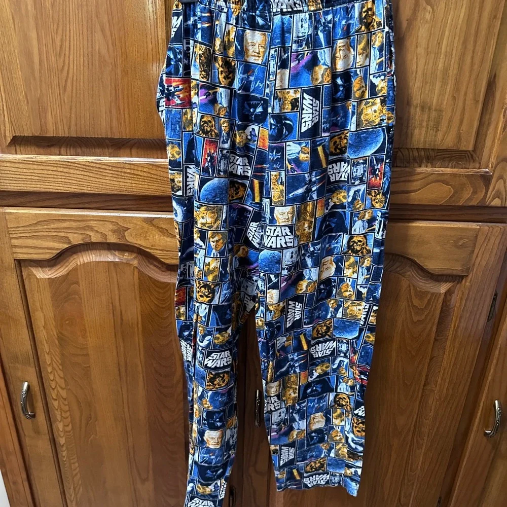 Star‎ Wars Graphic Boys Pajama Pants Size S 24” Waist